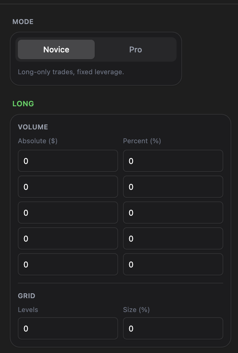 SINDA Trade — Novice mode